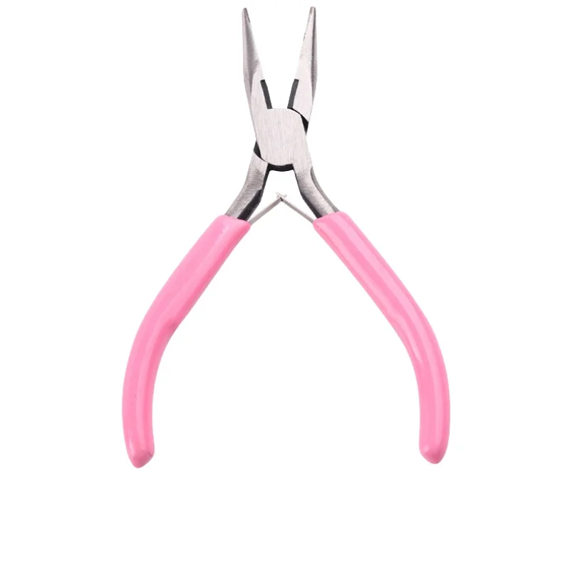 Pink Mini Pliers 9-piece Set DIY Jewelry Jewelry Tool Pliers Jewelry Needle-nosed Pliers Mini Tool Pliers