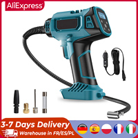 Cordless Inflatable Pump With Digital Display Portable Car Electric Air Pump For Makita 18V Battery Pneumatic Tool (No battery)