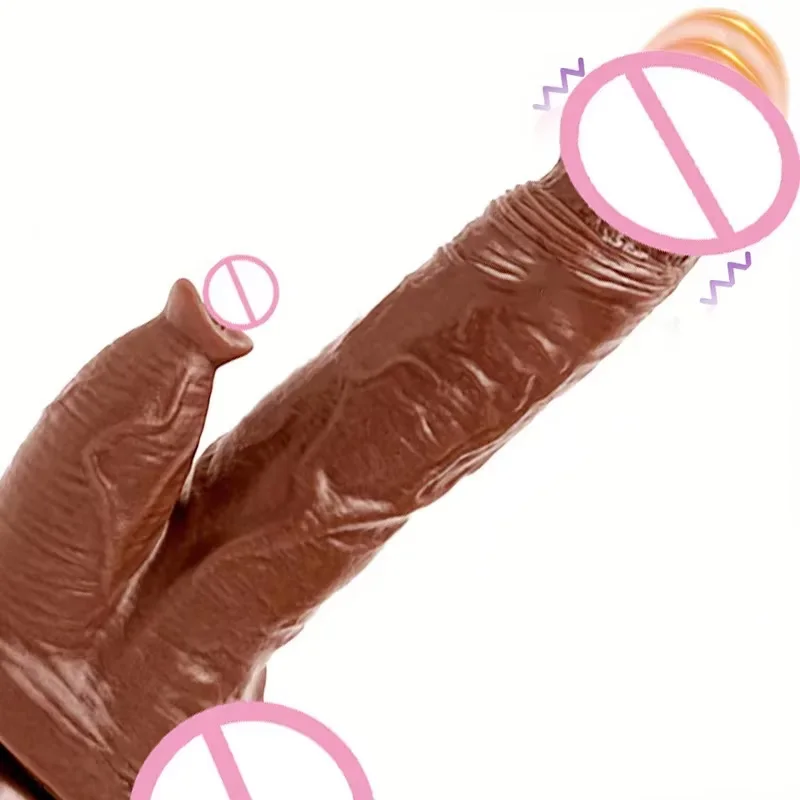Realistic Dildo Female Remote Control Vibrator Sway Vaginal Masturbator Anal Plug Penis G Spot Clitoris  Adult  Sex Toy For Wome