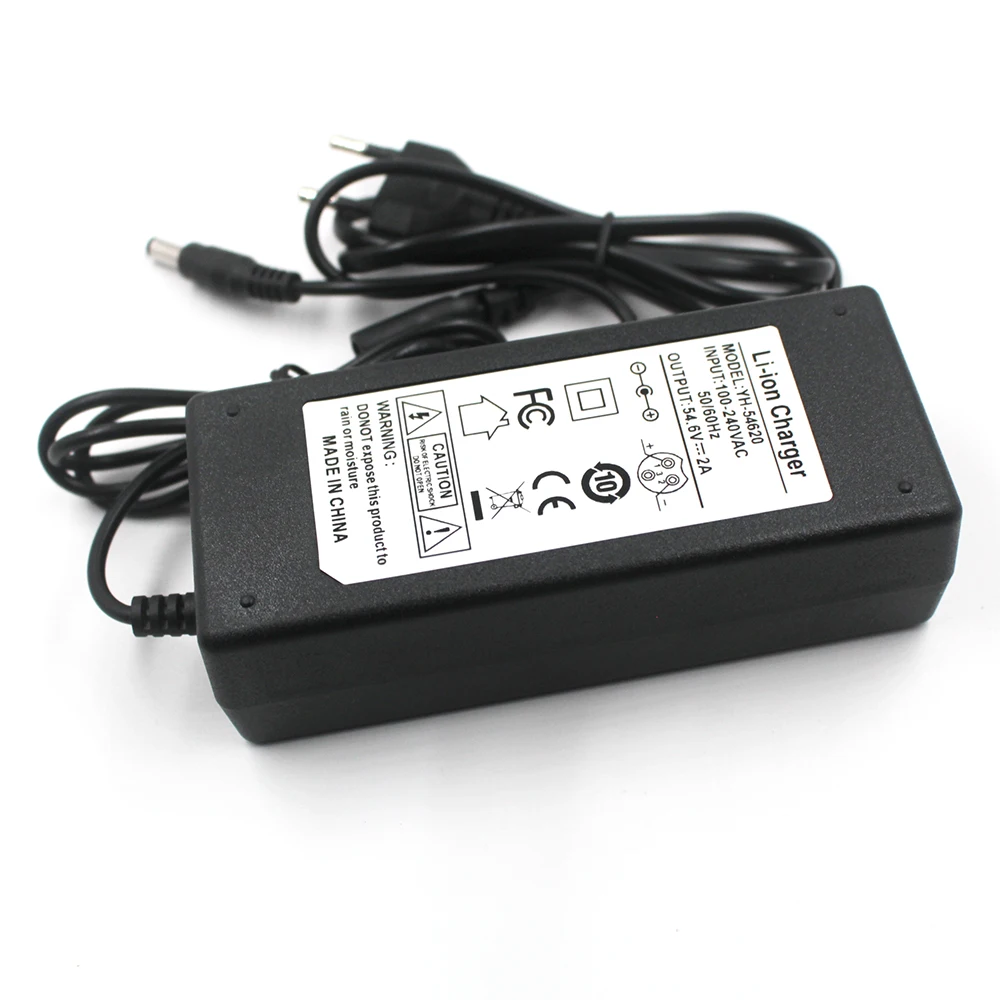 33.6V 37.8V 42V 46.2V 50.4V 54.6V 58.8V 2A Intelligence Lithium Li-ion Battery Charger For Lithium Polymer Battery Pack