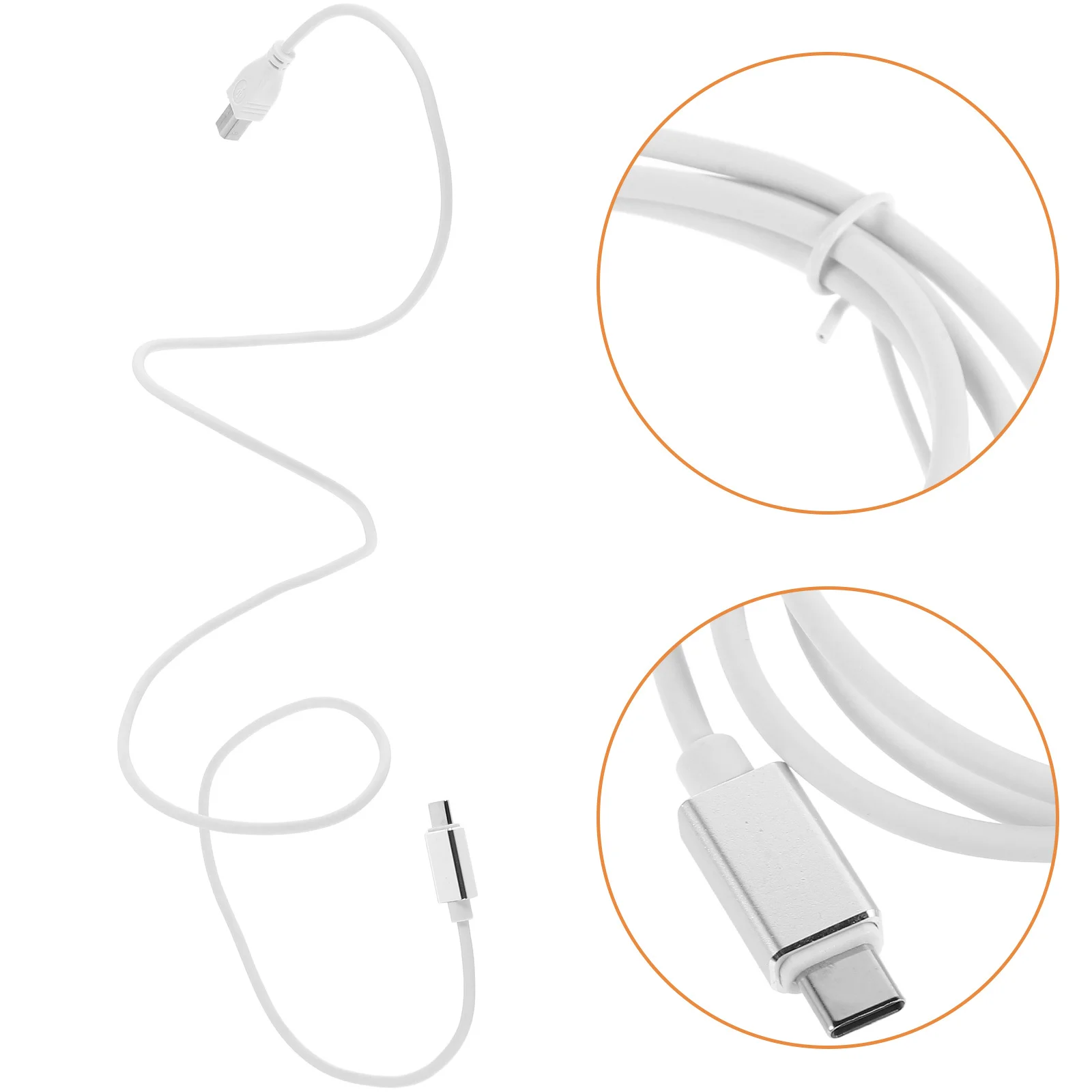 

Type-C High Speed Zinc Alloy Tpe For Keyboard Audio Interface 1 Meter White Usb C Midi Cable Type C To Type B Converter Piano