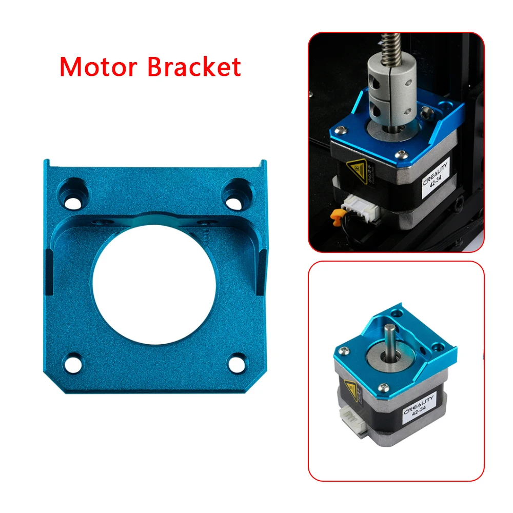 

Крепежный кронштейн для шагового двигателя Ender 3 V2/Ender 3 Pro/ CR10S Pro/Ender 3 Z, стационарная пластина с ЧПУ, алюминиевая Монтажная основа, L-образный блок