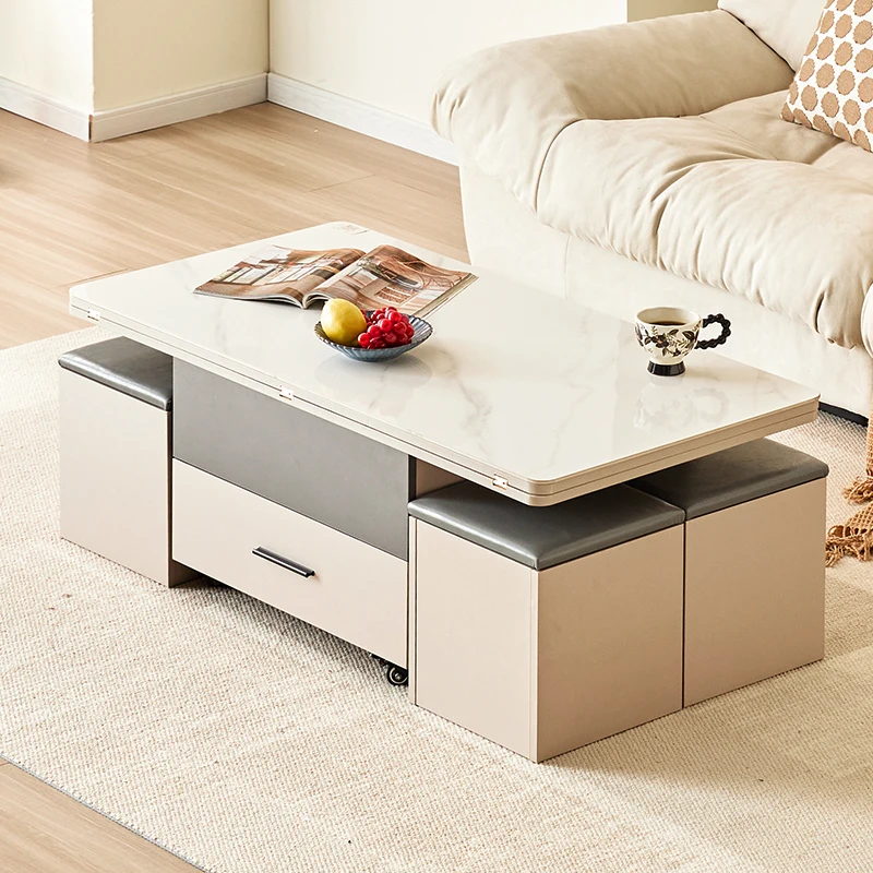 

Italian Multifunction Coffee Tables High Quality Elegant Lift Top Design Coffee Tables Luxury Modern Mesa Centro Furniture Home