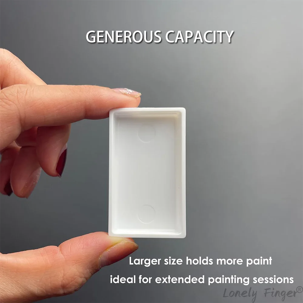 10 stks 7.2 ML Lege Aquarel Pannen voor Kuretake Aquarel Verf Vullingen, gigantische Verf Pannen voor Aquarel Gouache Paletten