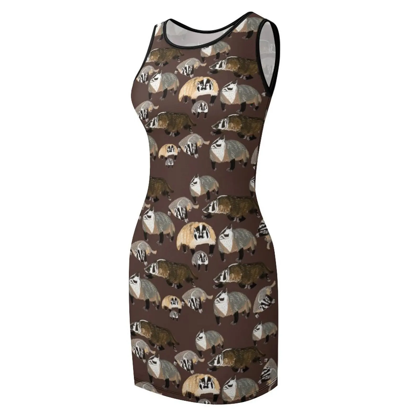 American Badger mommy Sleeveless Sundress dresses for womens 2025 dresses for prom dresses for womens evening ladies