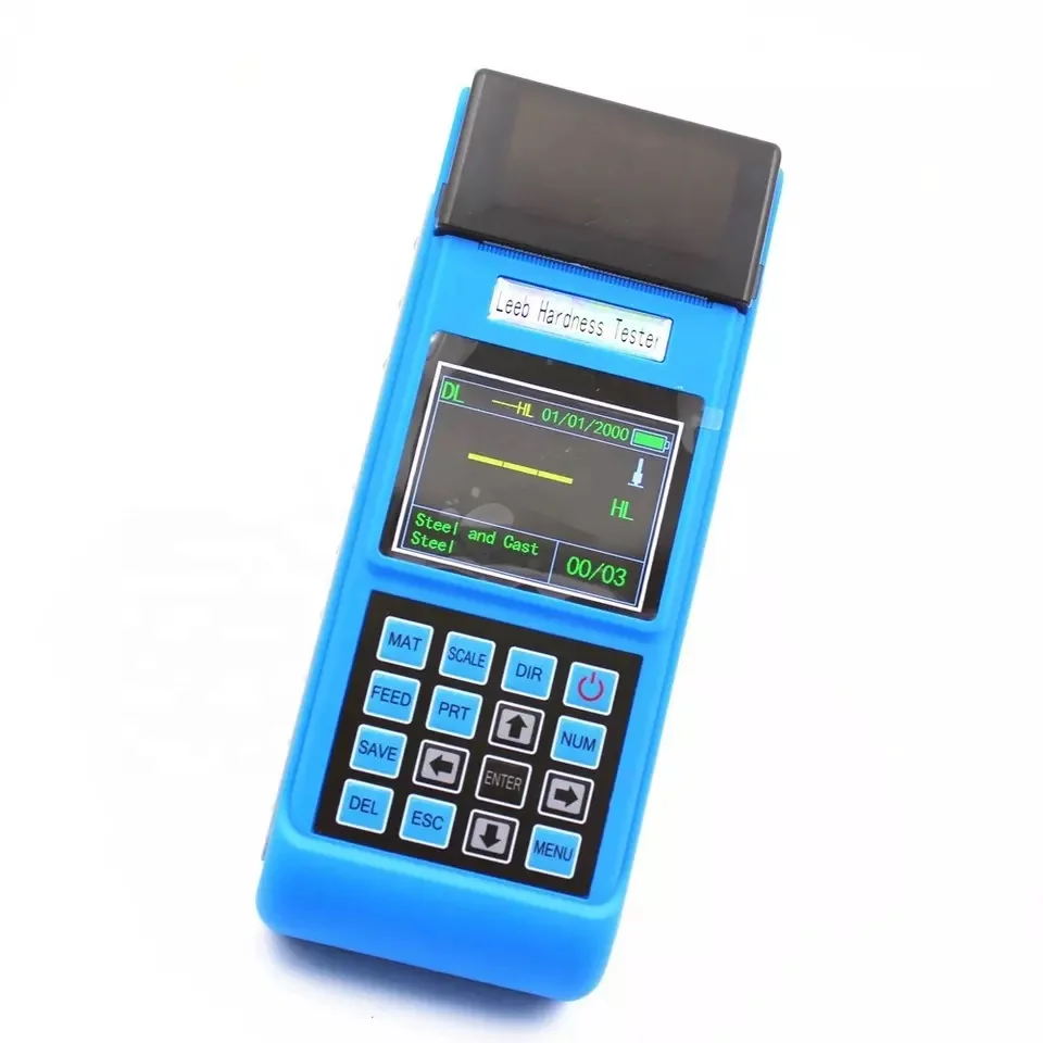 Digital Portable Hardness Tester Durometer Leeb Hardness Tester Meter for Metal Steel