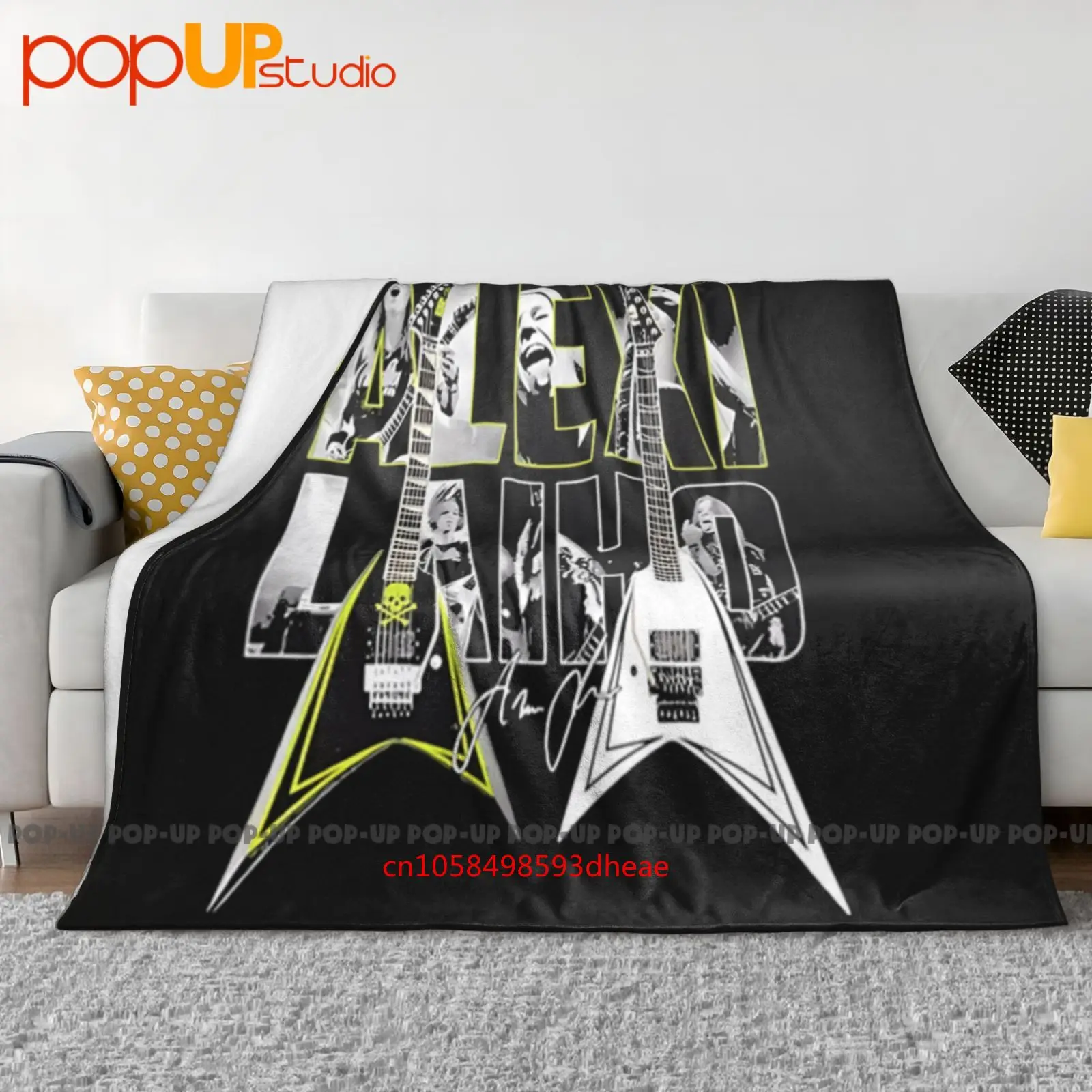 

Guitar Alexi Laiho Signature 2021 Ultra-Soft Blanket Quilt Winter Sofa Cover Bed Covers