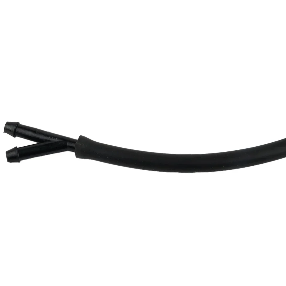 High Quality Brand New Replacement Useful Hose Washer Jet Windshield T-Type Tube Pipe 100cm Accessories Black Car