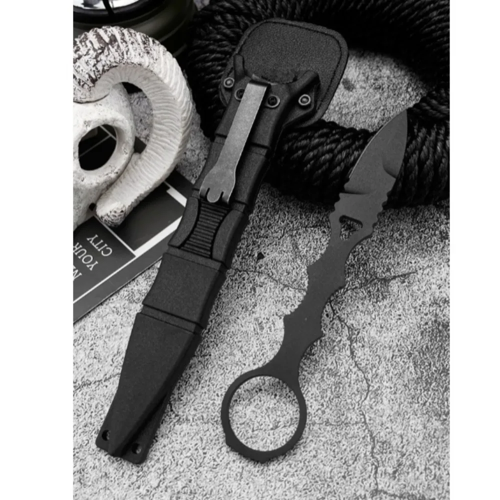 BM177  with Sheath for Hiking Jungle Adventure Portable Pocket Knife Practical Tool Picnic Fruit Knife Durable Climbing Tool