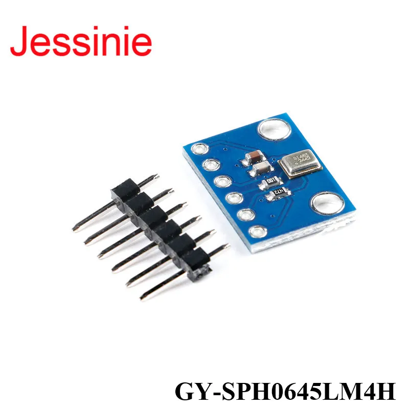 SPH0645 I2S MEMS Microphone Breakout Sensor Board Module SPH0645LM4H Microphone Module 1.6-3.6V for Arduino Raspberry Pi