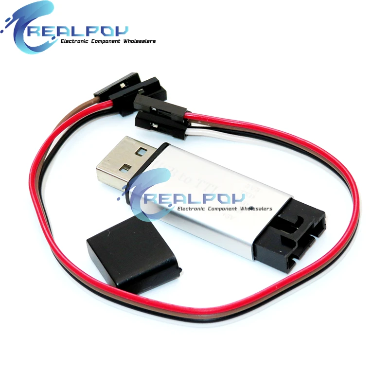 Aluminum shell CP2102 USB 2.0 to TTL UART Module 5Pin Serial Converter STC Replace FT232 Module support 5V / 3.3V