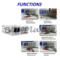 Digital LCR Meter ET4401 ET4410 Desktop Component Tester for Resistance Capacitance Inductance Impedance Measure