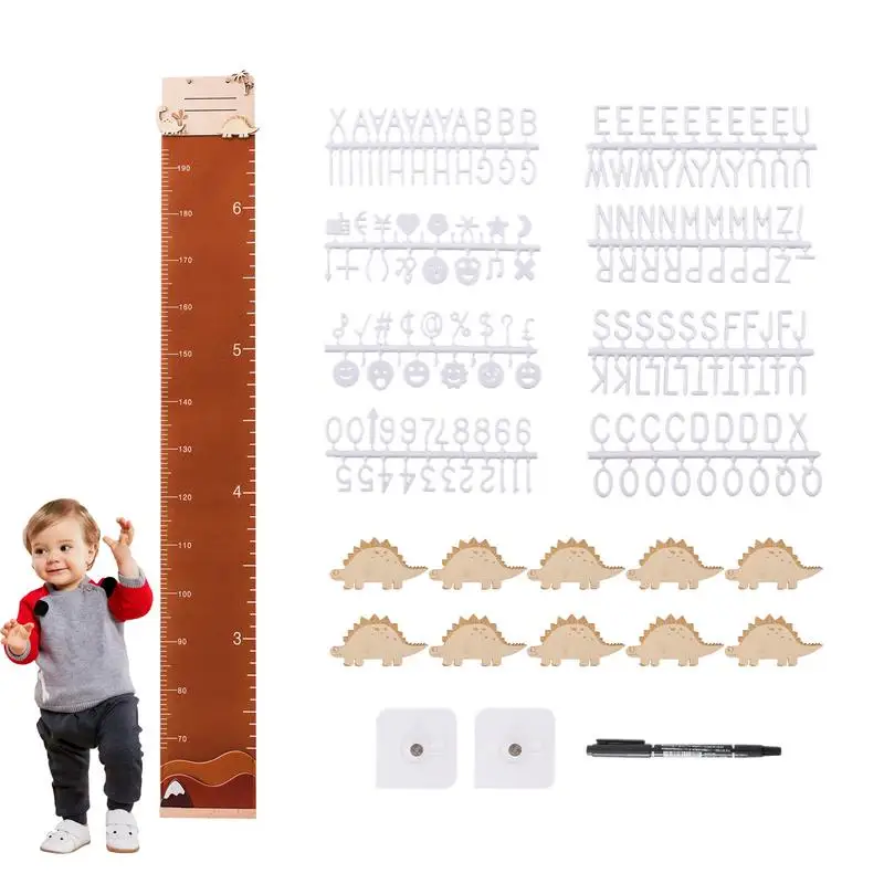 

Child Measurement Growth Chart Precise Cartoon Height Ruler Cute Height Chart Funny Growth Measurement For Children's Room