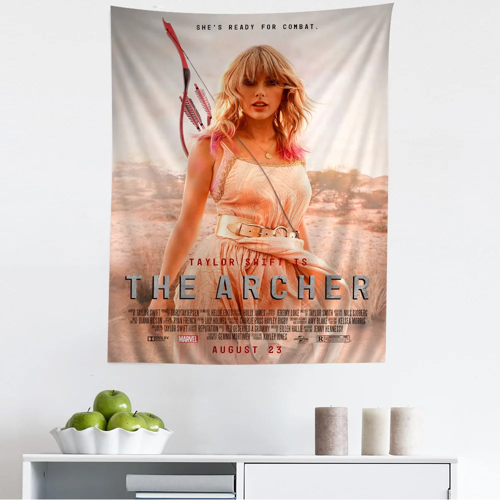 T-Taylor S-Swift T-The E-Eras T-Tour Movie Film  Hippie Wall Hanging Tapestries for Living Room Home Dorm Decor Art Home Decor