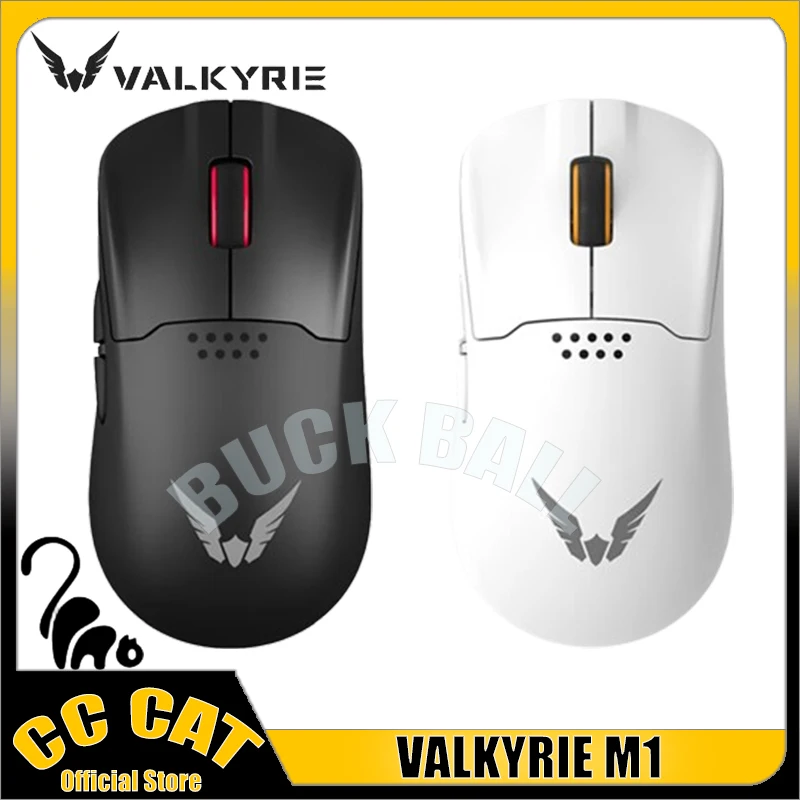 VALKYRIE VK M1 Gamer Mouse Wireless Bluetooth Mouses 3 Mode With 4K Charging base Gaming Mices Lightweight Mouses Low Latency