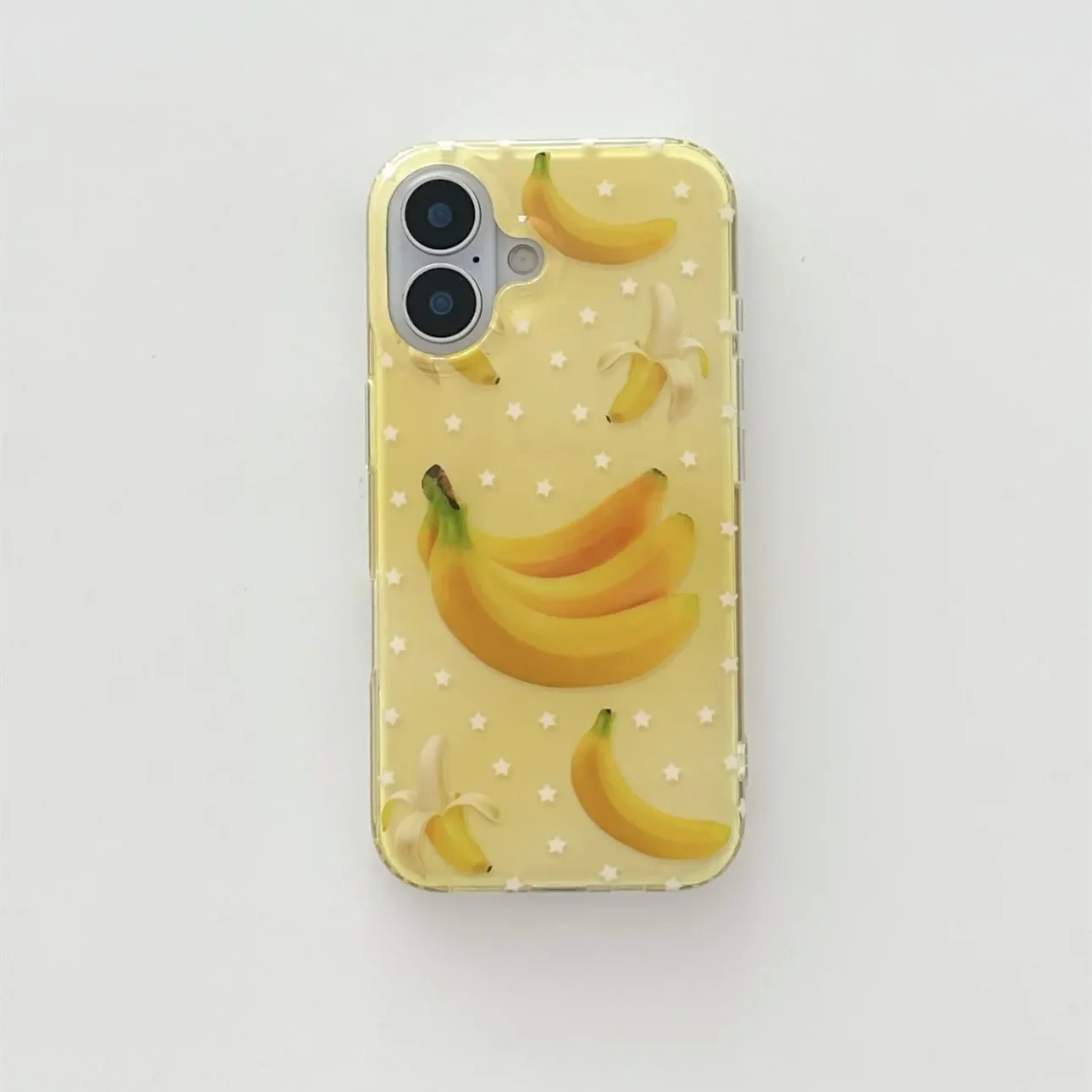 Full Screen Fruits Stars Strawberry Pears Banana Kiwi Fruit Phone Case For iPhone 17AIR 16 15 14 13 12 11 Pro MAX Plus Y2K Cover - view 2