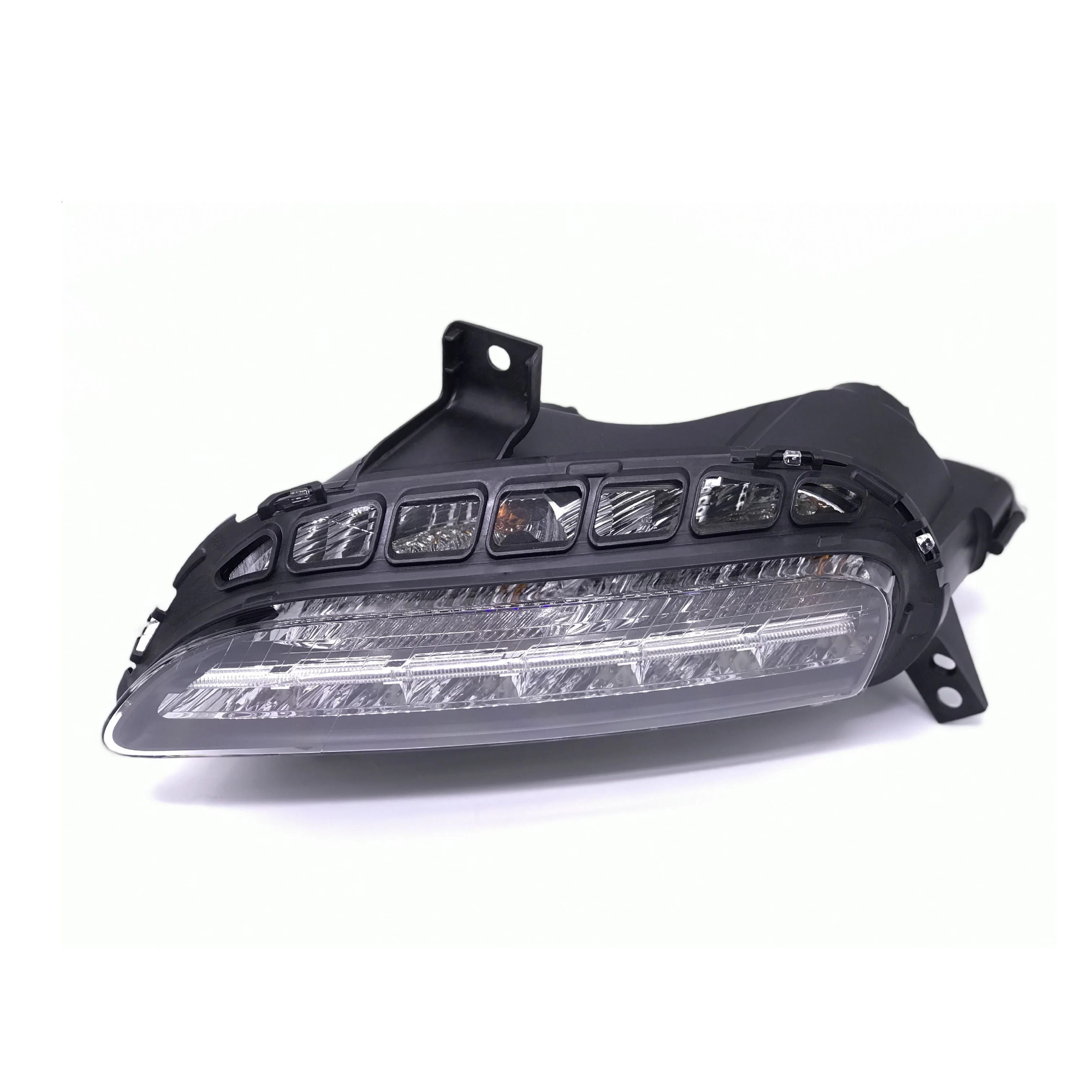 Car Daytime Running Light Fit for PORSCHE PANAMERA 970 Led Drl Turn Signal Light Yellow White Lamp Fog light