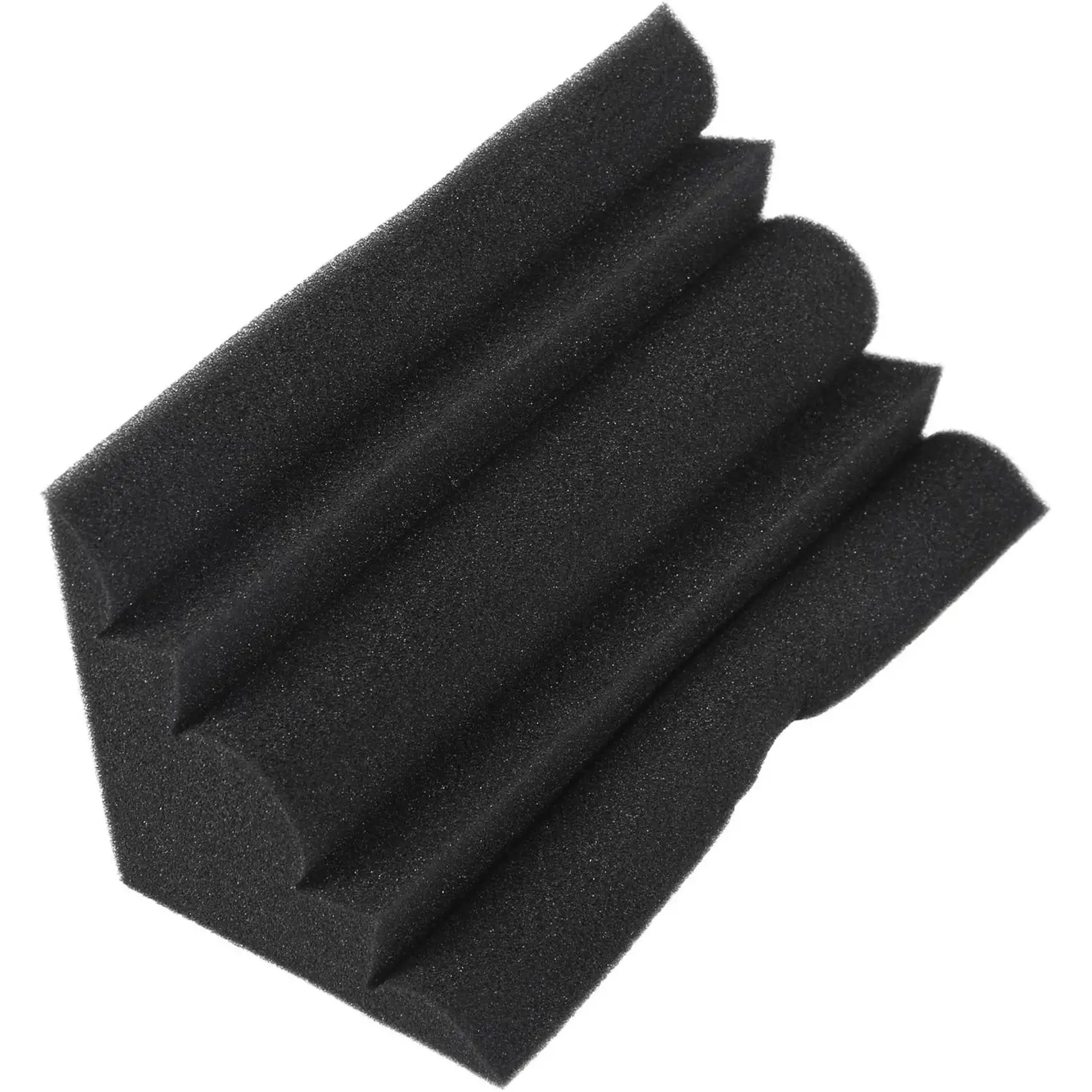FSTE-8 Pcs Corner Bass Trap Acoustic Panel Studio Sound Absorption Foam 12X12x24cm