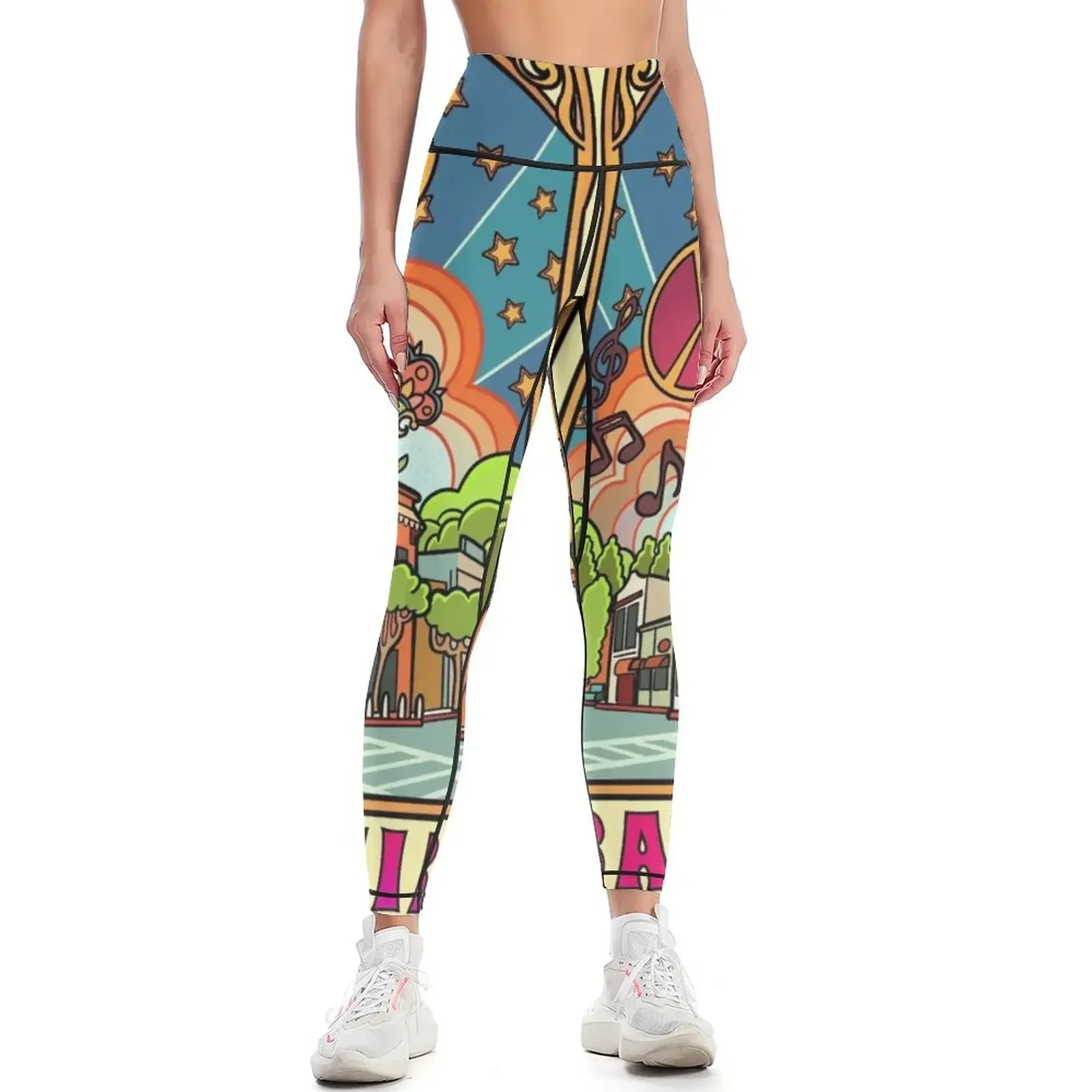 

Fairfax California town Leggings for fitness sport set Women sports legging gym Womens Leggings