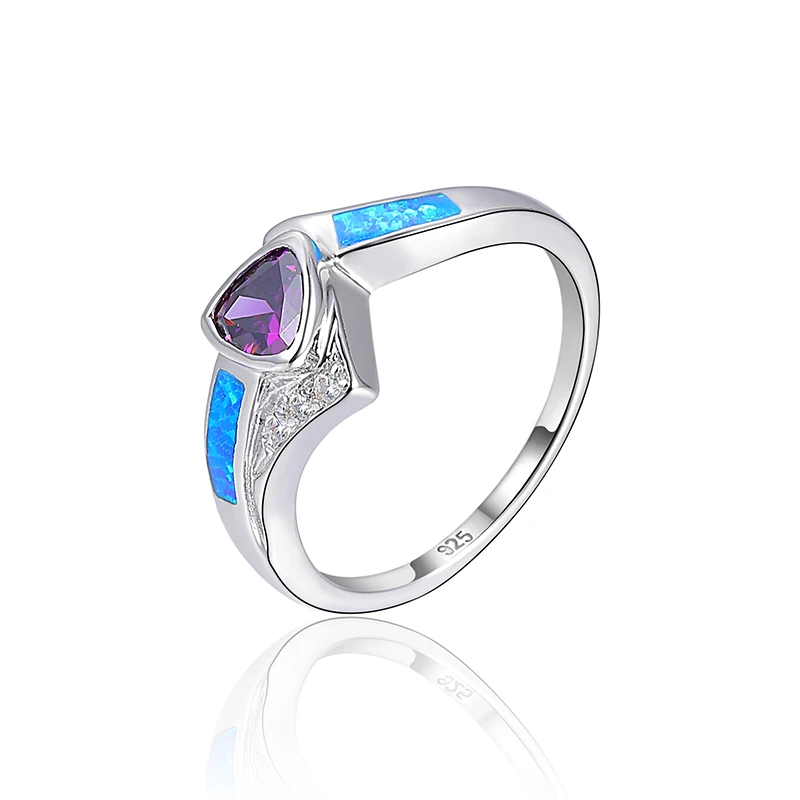 

Ювелирные изделия из стерлингового серебра 925 пробы, 2021, в стиле фэнтези, умное и нежное кольцо с опалом, индивидуальный оптовый подарок для женщин