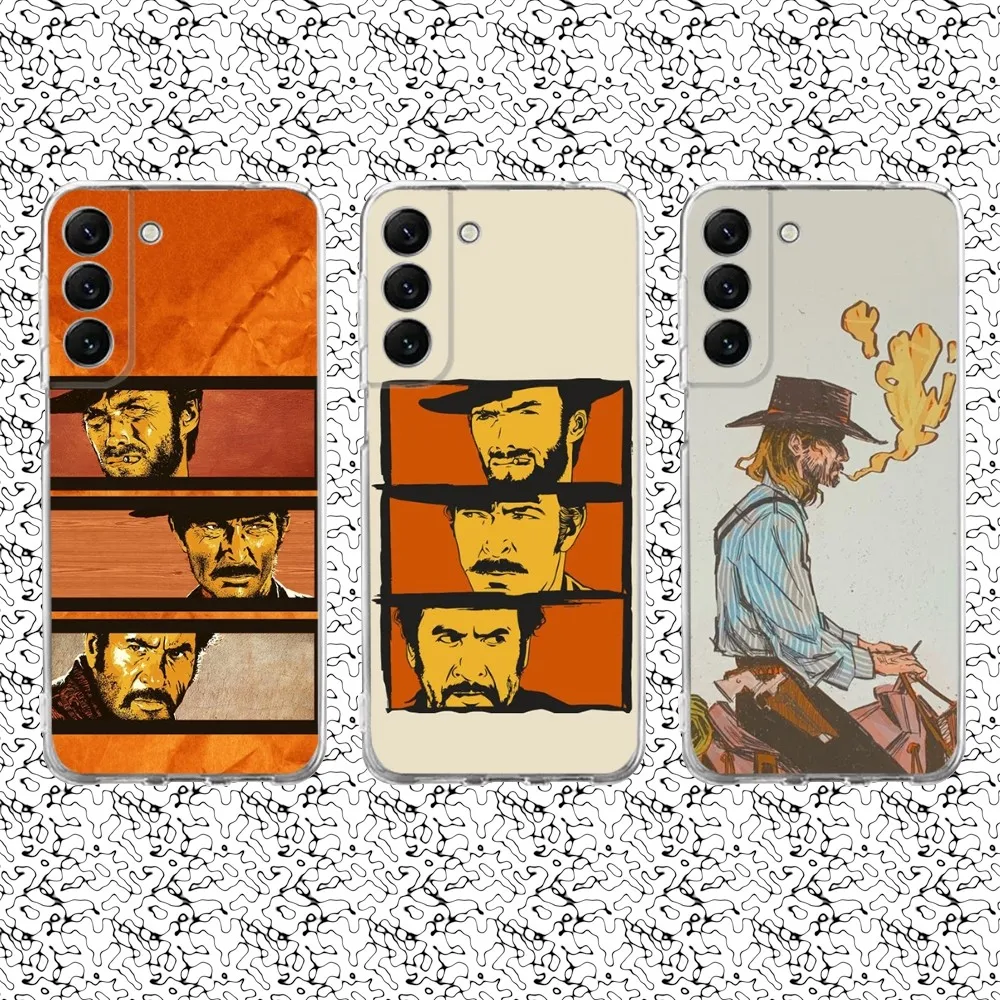 

The Good the Bad and the Ugly Phone Case Silicone For Samsung S30,23,21,22,20 FE lite,S10,9,PIus Note20ultra Soft Transparent