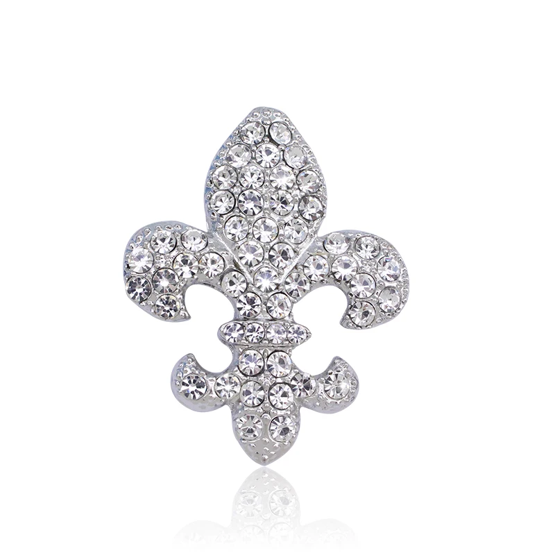 Anchor Brooch For Wedding Decoration Bijoux Hot Sale Fashion Shiny Rhinestone Crystal Anchor Sparkly Brooch Pins, Item : BH7099