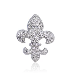 Anchor Brooch For Wedding Decoration Bijoux Hot Sale Fashion Shiny Rhinestone Crystal Anchor Sparkly Brooch Pins, Item : BH7099