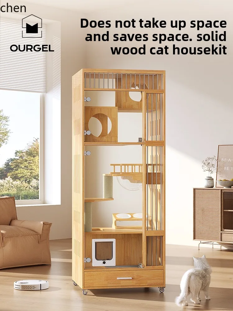 Lxc Solid Wood Cat … - image