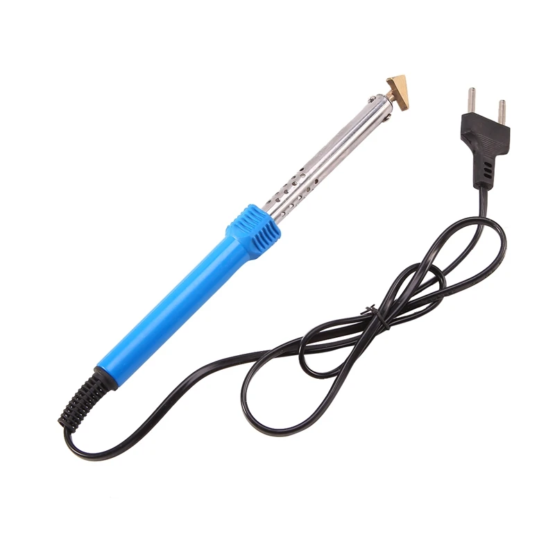 

NEW-Plastic Welder 80W Soldering Iron Plastic Welding Cracks Repairing Welder With Rods Car Bumper Kayak Repair Tool