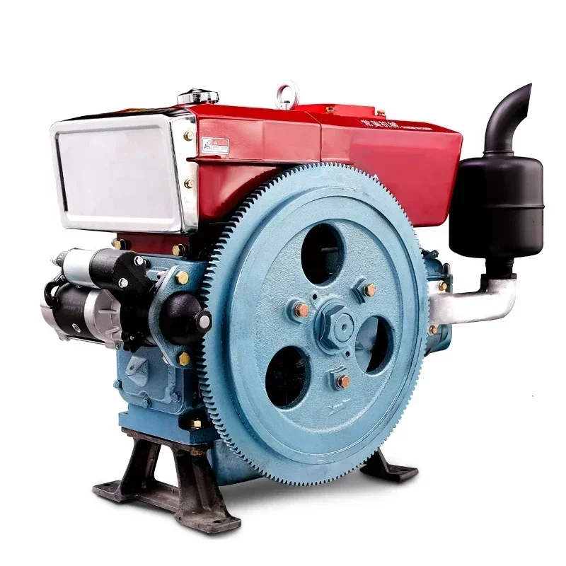 

Дизельный двигатель с водяным охлаждением, одноцилиндровый, 20-22 л.с., для мотоблока