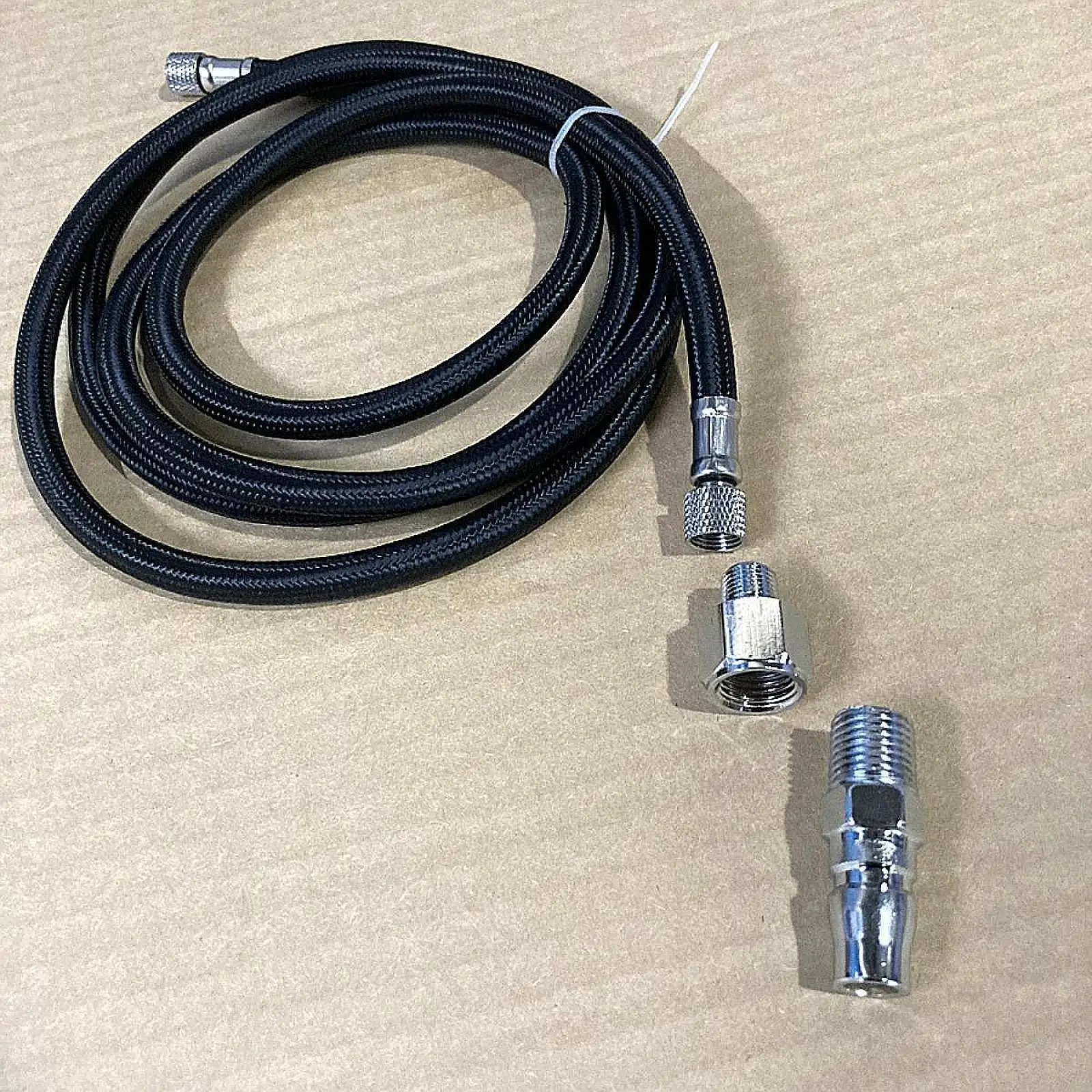 

Airbrush Hose 180cm Connector 3 in 1 Tool Accessories High /8'' Ends with 1/4"