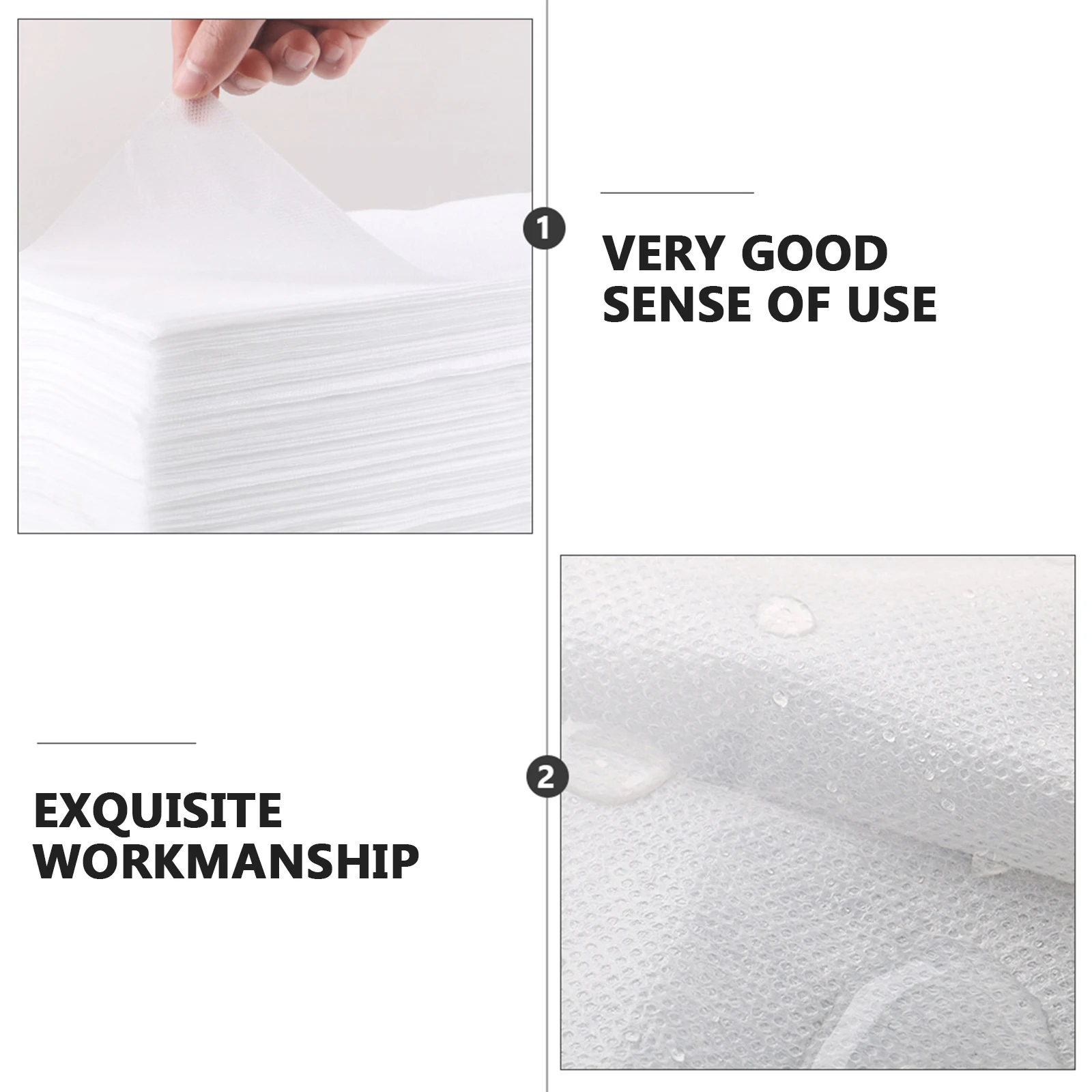 

100pcs Waterproof Oilproof Foot Bath Mat Large Towels Non Woven Fabric Wash Feet Salon Reusable Clean Sanitation Household
