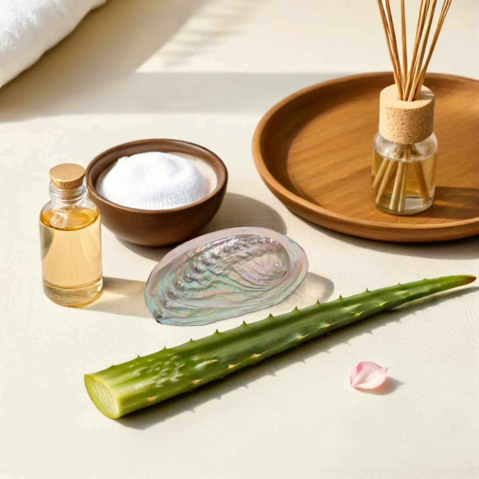 3Pcs Abalone Shell Bowl Natural Seashell Smudge Dish Large Sage Burning Altar Tray Meditation Ritual Storage Incense Holder