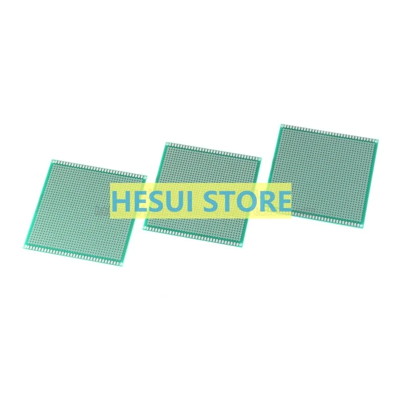 Single side tin spraying plate 2.54MM 10*10CM universal experimental glass fiber green oil plate