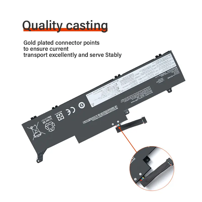 بطارية لاب توب لينوفو-ثينك باد ، L18M3P51 ، L18M3P52 ، E490S ، 02DL000 ، SB10K97640 ، 02DL002 ، L18C3P51 ، L18S3P51 ، V ، 42WH