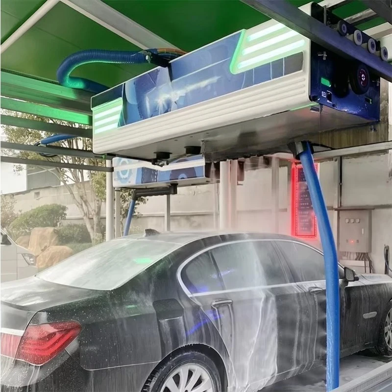 Manufacturer Supply High‑Performance 360 Degree Car Wash Machine Touch‑Free Rotating Auto Washing Machinery For Modern Car Wash
