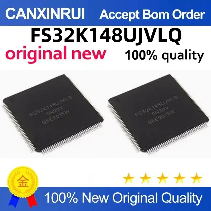 

FS32K148UJVLQ 0N20V QFP144 New Automotive Microcontroller IC Quality Assurance