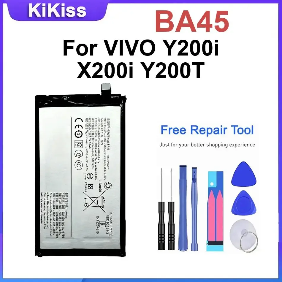Mobile phone Battery BA45 For VIVO Y200i X200i Y200T Replacement Batteries