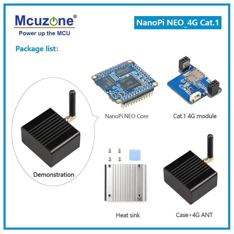 

Модуль NanoPi NEO-4G Cat.1 LTE, фотомодуль NEO / NEO Core / NEO Air, без привода | Без номера | plug and play,Debian