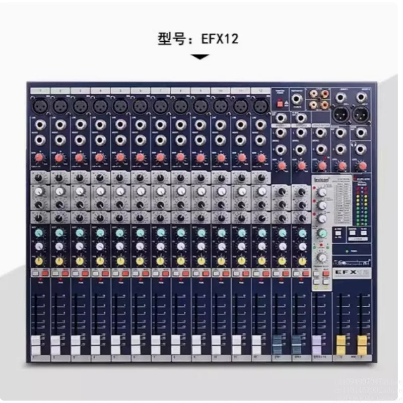 Soundcraft Efx8 Efx12 Efx16 Efx20 Road Professional Stage Performance Conference Mixer