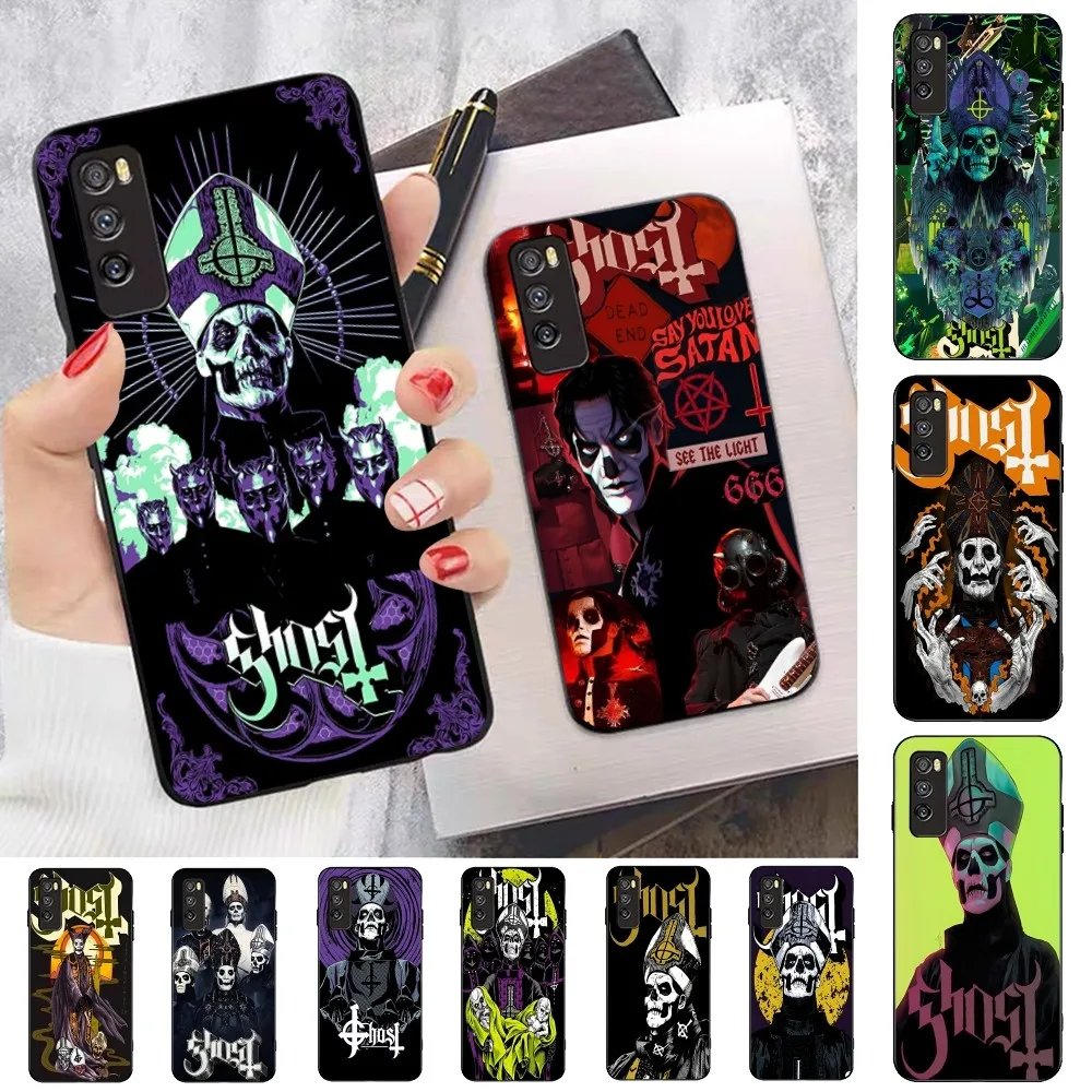 G-Ghost Heavy Metal Band Phone Case For Huawei Honor 10 Lite 9 20 7A 9X 30 50 60 70 Pro Plus Soft Silicone Cover