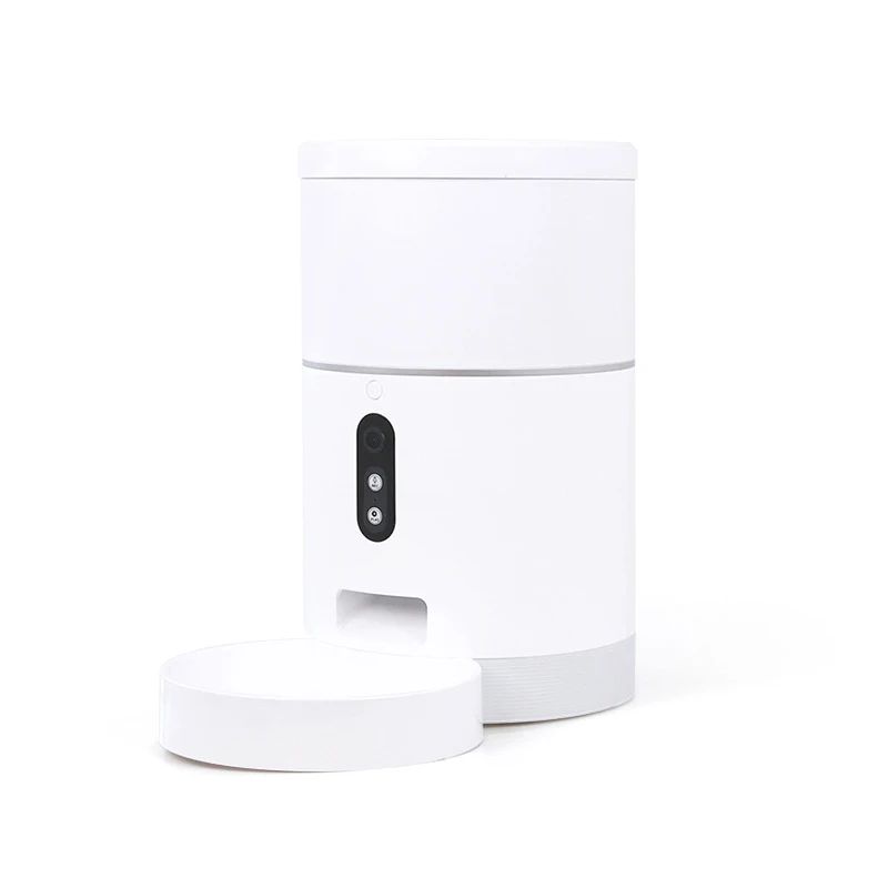 Smart Pet Feeder Automatic Cat Dog Food Dispenser with Camera Timed & Portion Control Programmable Feeder