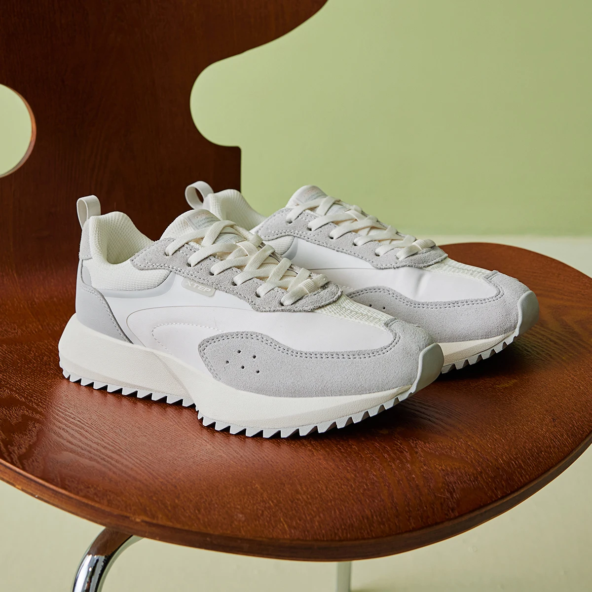 Xtep Shoes For Women 2024 Summer Comfortable Casual Shoes Durability Fashion Breathable Outdoor Shoes 876218320031