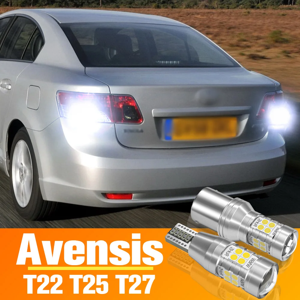 

2pcs LED Reverse Light Backup Bulb Accessories For Toyota Avensis T22 T25 T27 1997-2018 2008 2009 2011 2012 2013 2014 2015 2016