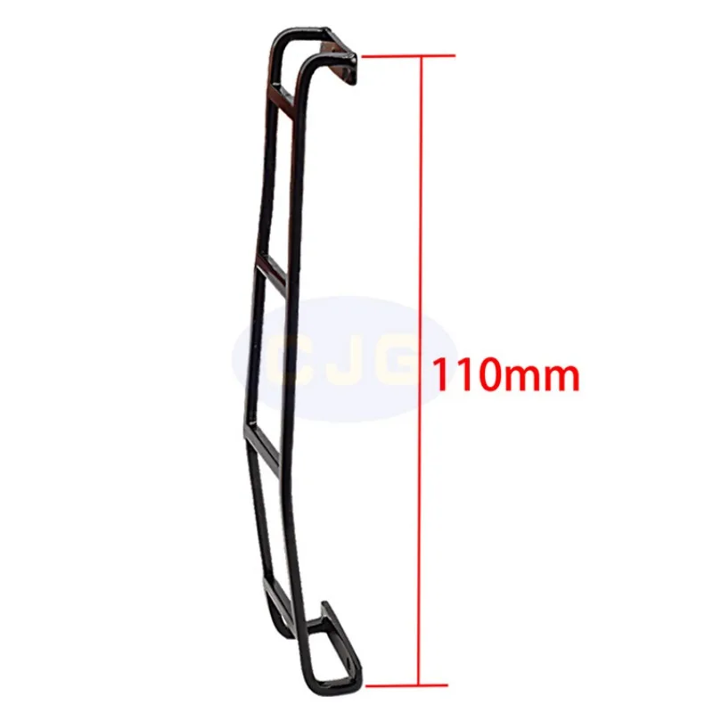 1 Stuks Metalen Klimladder Achterladder Trap Voor 1/10 Rc Crawler Auto Traxxas Trx4 Benz G500 Axiale Scx10 90046 D90 Auto Decoratie