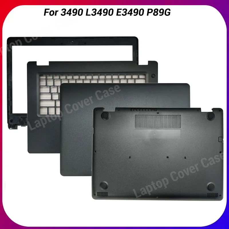 

NEW Laptop Case For Latitude 3490 L3490 E3490 P89G LCD Back Cover/Front Bezel/Palmrest/Bottom Case