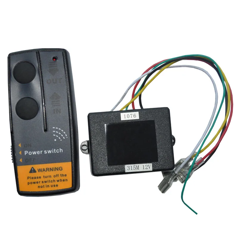 Black plastic controller, windlass switch, wiring button, windlass remote control, marine hardware, yacht accessories