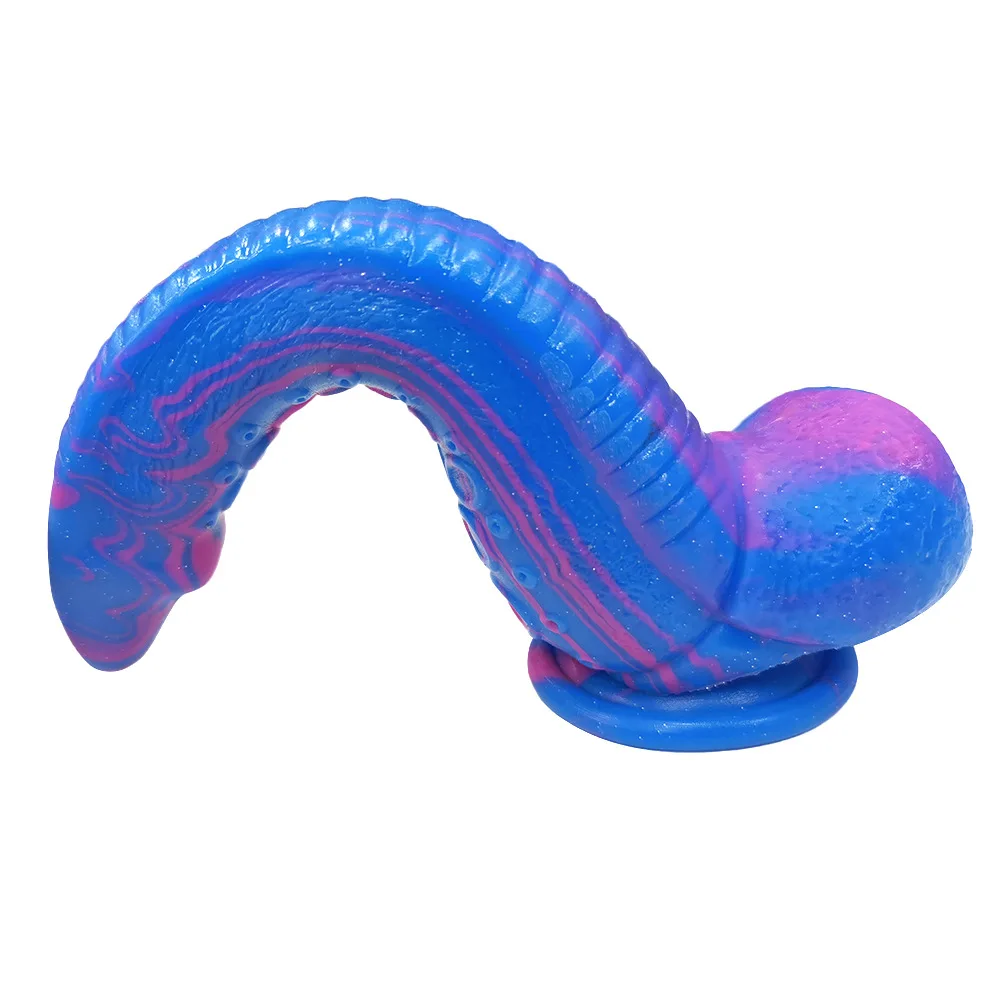 TleMeny Colorful Octopus Tentacle Sucker Anal Plug Dilator Dildos Butt Plug Stimulator Prostate Massager Anal Sex Toy For Women