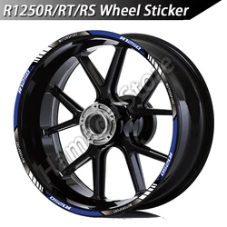 Motorcycle Wheel Rim Sticker Reflective Hub Stripe Tape Accessories Waterproof Decal For R1250R R1250RS R1250RT
