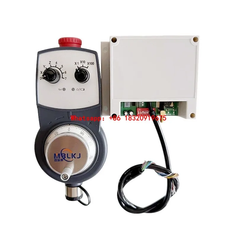 7axis MPG with E-Stop Handwheel Manual Pulse Generator CNC  support SIEMENS MITSUBISHI FANUC FAGOR PLC24V LNC Newker GSK SYNTEC